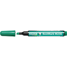  Marker Stanger M236 permanent vágott zöld filctoll, marker
