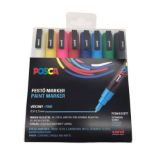  Marker Uni Posca PC-3M 8 db-os készlet filctoll, marker