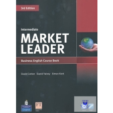  Market Leader - Third Edition - Intermediate Course Book with DVD-ROM idegen nyelvű könyv