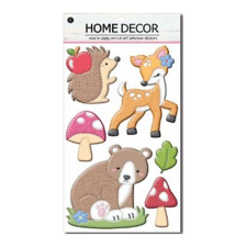 marko Falidekor Erdei állatok SLKPEA-3409 gyerekszoba dekoráció