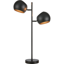 Markslojd Markslöjd Edgar asztali lámpa 2x40 W fekete 108691 világítás