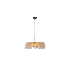 Markslojd Markslöjd STYRKA Pendant 1L 75cm Beige/Antique Brass/Amber - MS-108661 világítás