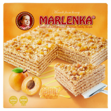 Marlenka barackos méztorta 800 g csokoládé és édesség