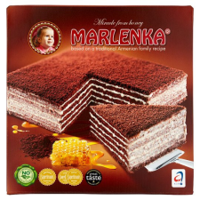  Marlenka mézes kakós torta 800g csokoládé és édesség