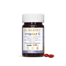 Marnys vitahelp szelén 200mg lágyzselatin mini kapszula 120 db vitamin és táplálékkiegészítő
