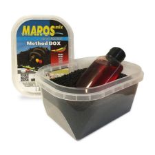  Maros Mix Method Box 2In1 Red Halibut Pellet+Locsoló - Laposhal (Mape018) bojli, aroma