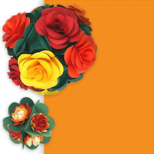 Marpa Jansen Tónuspapír, A4, 130g dáliasárga dekorációs kellék