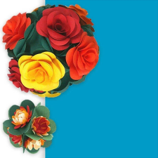 Marpa Jansen Tónuspapír, A4, 130g floridakék dekorációs kellék