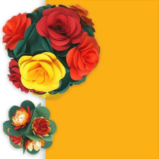 Marpa Jansen Tónuspapír, A4, 130g mangó dekorációs kellék