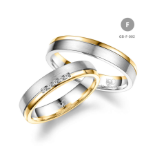 Marrya Gold 14 karátos Arany karikagyűrű pár - GB-002-14K-F gyűrű