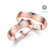 Marrya Gold 14 karátos Arany karikagyűrű pár - GB-006-14K-D gyűrű