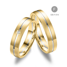 Marrya Gold 14 karátos Arany karikagyűrű pár - GB-014-14K-F gyűrű