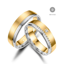 Marrya Gold 14 karátos Arany karikagyűrű pár - GB-022-14K-D gyűrű