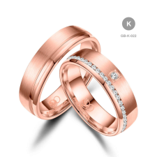 Marrya Gold 14 karátos Arany karikagyűrű pár - GB-022-18K-K gyűrű