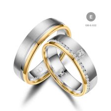 Marrya Gold 14 karátos Arany karikagyűrű pár - GB-022-8K-E gyűrű