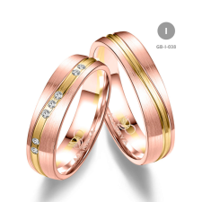 Marrya Gold 14 karátos Arany karikagyűrű pár - GB-038-14K-I gyűrű