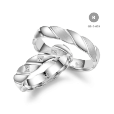 Marrya Gold 14 karátos Arany karikagyűrű pár - GB-039-14K-B gyűrű