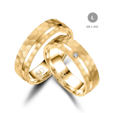 Marrya Gold 14 karátos Arany karikagyűrű pár - GB-042-14K-L gyűrű