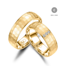 Marrya Gold 14 karátos Arany karikagyűrű pár - GB-048-14K-C gyűrű