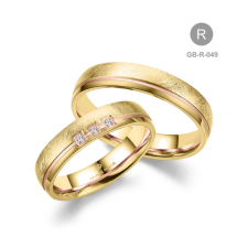 Marrya Gold 14 karátos Arany karikagyűrű pár - GB-049-14K-R gyűrű