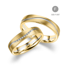 Marrya Gold 14 karátos Arany karikagyűrű pár - GB-097-14K-F gyűrű