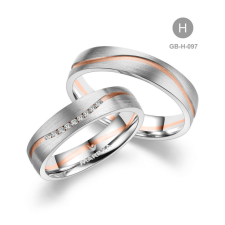 Marrya Gold 14 karátos Arany karikagyűrű pár - GB-097-14K-H gyűrű