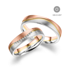 Marrya Gold 14 karátos Arany karikagyűrű pár - GB-097-14K-O gyűrű