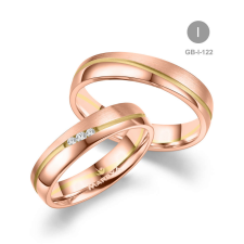 Marrya Gold 14 karátos Arany karikagyűrű pár - GB-122-14K-I gyűrű