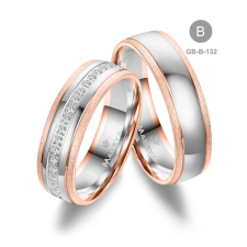 Marrya Gold 14 karátos Arany karikagyűrű pár - GB-132-14K-B gyűrű