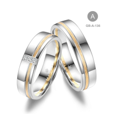 Marrya Gold 14 karátos Arany karikagyűrű pár - GB-136-18K-A gyűrű