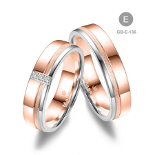 Marrya Gold 14 karátos Arany karikagyűrű pár - GB-136-18K-E gyűrű