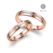 Marrya Gold 14 karátos Arany karikagyűrű pár - GB-143-14K-E gyűrű