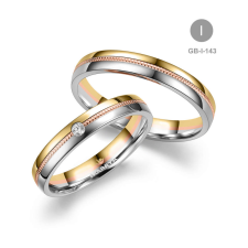 Marrya Gold 14 karátos Arany karikagyűrű pár - GB-143-14K-I gyűrű