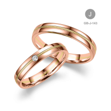 Marrya Gold 14 karátos Arany karikagyűrű pár - GB-143-8K-J gyűrű