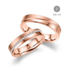 Marrya Gold 14 karátos Arany karikagyűrű pár - GB-147-18K-I gyűrű