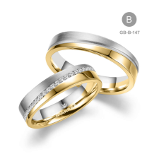 Marrya Gold 14 karátos Arany karikagyűrű pár - GB-147-8K-B gyűrű