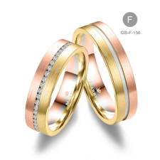 Marrya Gold 14 karátos Arany karikagyűrű pár - GB-156-18K-F gyűrű