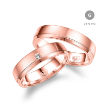 Marrya Gold 8 karátos Arany karikagyűrű pár - GB-012-18K-G gyűrű