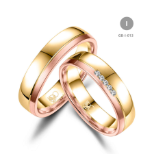 Marrya Gold 8 karátos Arany karikagyűrű pár - GB-013-18K-I gyűrű