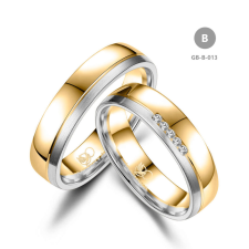 Marrya Gold 8 karátos Arany karikagyűrű pár - GB-013-8K-B gyűrű