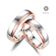 Marrya Gold 8 karátos Arany karikagyűrű pár - GB-013-8K-D gyűrű