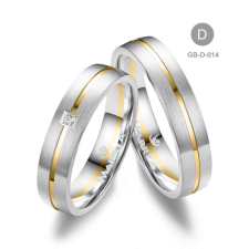 Marrya Gold 8 karátos Arany karikagyűrű pár - GB-014-18K-D gyűrű