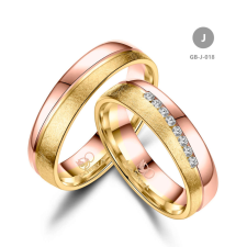 Marrya Gold 8 karátos Arany karikagyűrű pár - GB-018-18K-J gyűrű