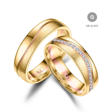 Marrya Gold 8 karátos Arany karikagyűrű pár - GB-023-18K-Q gyűrű