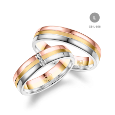 Marrya Gold 8 karátos Arany karikagyűrű pár - GB-028-18K-L gyűrű