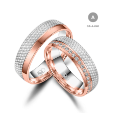 Marrya Gold 8 karátos Arany karikagyűrű pár - GB-040-18K-A gyűrű