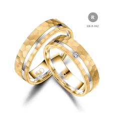 Marrya Gold 8 karátos Arany karikagyűrű pár - GB-042-8K-R gyűrű