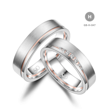 Marrya Gold 8 karátos Arany karikagyűrű pár - GB-047-18K-H gyűrű