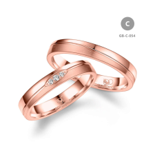 Marrya Gold 8 karátos Arany karikagyűrű pár - GB-054-18K-C gyűrű