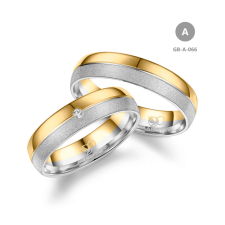 Marrya Gold 8 karátos Arany karikagyűrű pár - GB-066-18K-A gyűrű